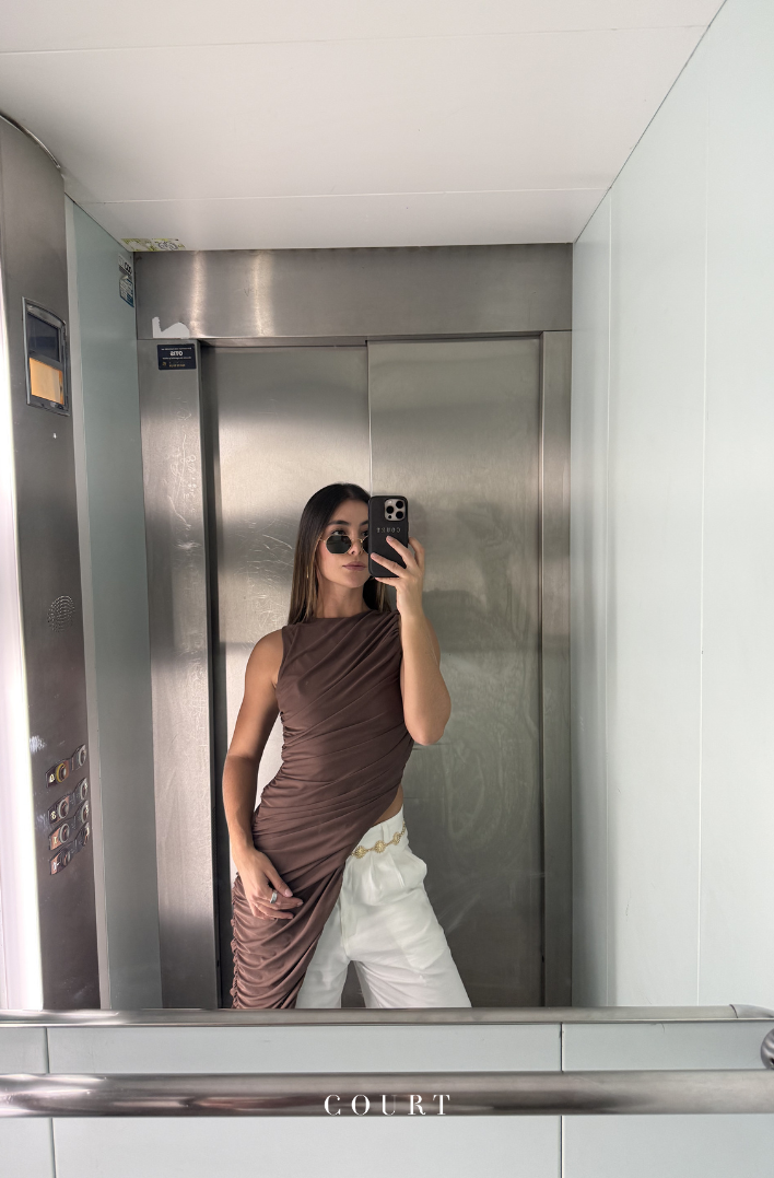 Blusa Semilla - Asimétrica Larga