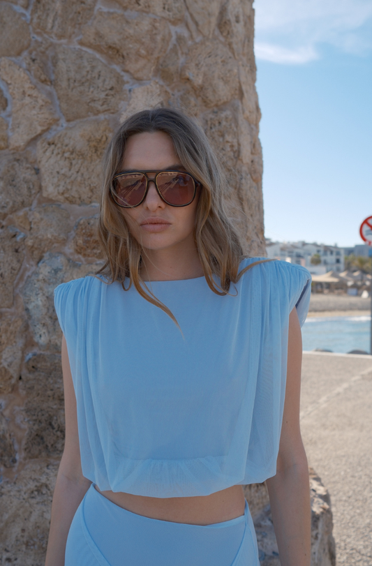 Blusa Volare Hombreras