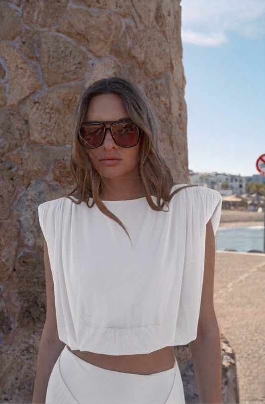 Blusa Volare Hombreras