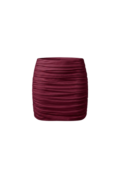 Mini Falda Drapeada