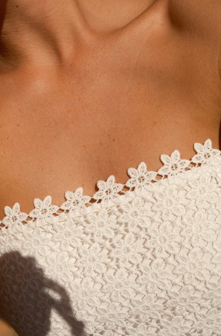 Blusa Flor Guipure